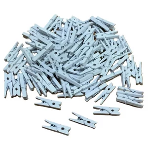 Fa csipesz fehér 2, 5cm 100db/cs