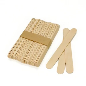 Fa dekor spatula natúr nyárfából, 15cmx1,8cm 50db/csomag