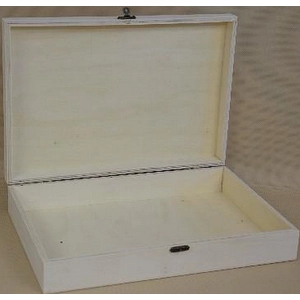Fa doboz óriás BELSŐ MÉRET: 31,5x22x6CM gravírozható, dekorálható
