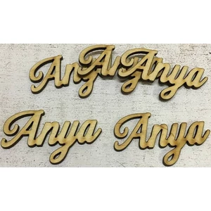 Fa felirat tábla Anya 6, 5cmx3.5cmx3mm 5db/cs