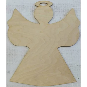 Fa figura angyal 32x37cm