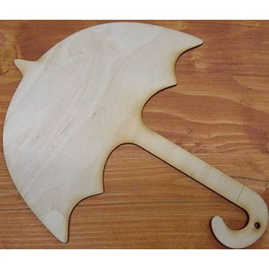 Fa figura esernyő nyitott 24cm 