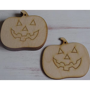 Fa figura festhető tök festhető 8, 5x9cm 5db/cs