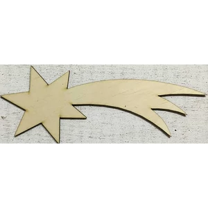 Fa figura hullócsillag 8x19, 5cm natúr
