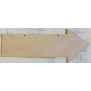 Fa figura nyíl 11x30cm