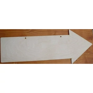 Fa figura nyíl 50x19cm