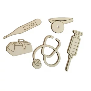 Fa figura orvosi szett orvosi szett 9cmx3mm 5db/cs