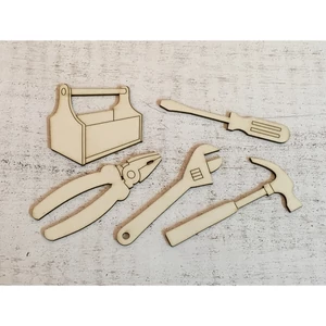 Fa figura szerelő szerelő szett 9cmx3mm 5db/cs