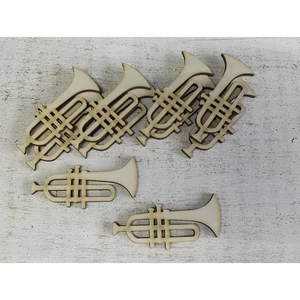 Fa figura trombita 6cmx3cmx3mm 10db/cs