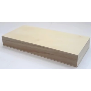 Fa illeszthető doboz natúr 13, 5x29cm, mag:4cm csokis ajándék doboz GRAVÍROZHATÓ!
