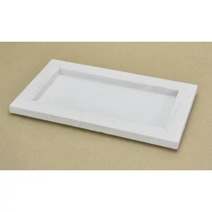Fa keret télalap fehér festett fa, 25x15cm-es GRAVÍROZHATÓ!