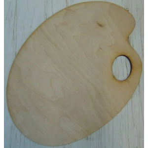 Fa natúr festő paletta 17, 5x24cm