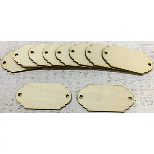 Fatábla egyenes címtábla 3, 5cmx7cmx3mm 10db/cs