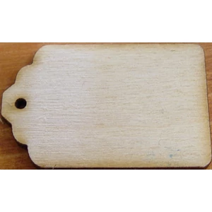 Fatábla felirat, Fa figura alap tábla 3x4, 5cm 20db/cs
