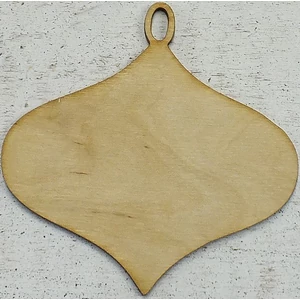 Fatábla felirat, Fa figura karácsonyfadísz búgócsiga 9, 5x9, 5cm 5db/cs