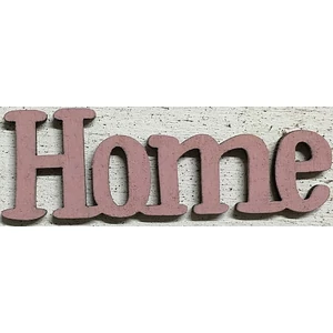 Fatábla felirat Home antik rózsa 2db/cs