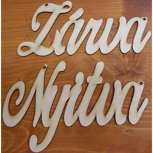 Fatábla felirat Nyitva Zárva írott 10x20cm