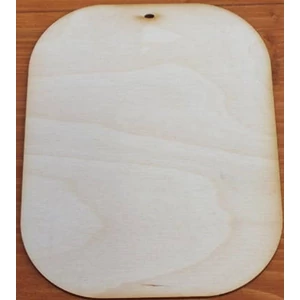 Fatábla natúr 16x12, 5cm feliratozható 