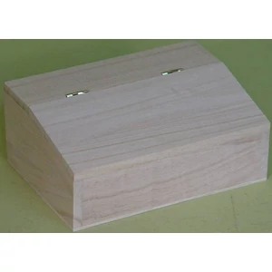 Fa tároló asztali ferde tetejű 17x12, 5x7cm