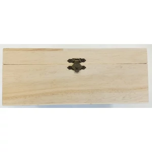 Fa teásdoboz 6rekeszes 23 x 15 x 9cm GRAVÍROZHATÓ!