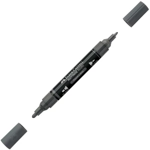 Faber-Castell akril filctoll Kétvégű MULTIMARK 181 Payne-szürke 185981