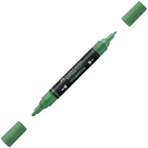 Faber-Castell akril filctoll Kétvégű MULTIMARK 316 zöld 185916