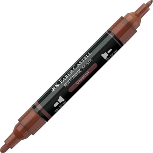 Faber-Castell akril filctoll Kétvégű MULTIMARK 378 gesztenyebarna 185979