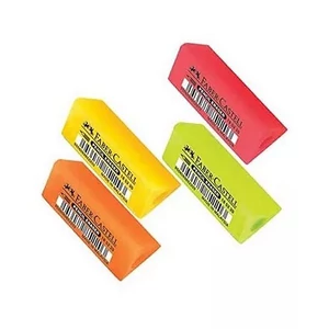 Faber-Castell ceruzafogó radír Grip ceruzafogó háromszög neon színes prémium minőségű termék 185213