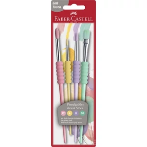 Faber-Castell ecset 4db-os puha tapintású pasztell 4,8,10,12 prémium minőségű termék 481620