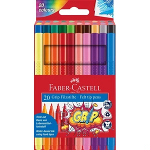 Faber-Castell filckészlet 20db Grip rostiron 155320 155320