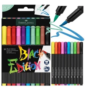 Faber-Castell filctollkészlet 10db-os, Black Edition fekete test