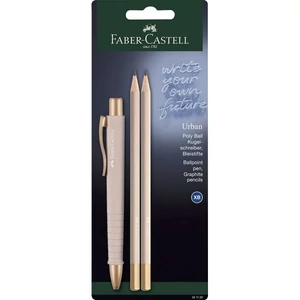 Faber-Castell golyóstoll 1db-os POLY BALL Urban XB-s heggyel 2db grafitceruza Urban B rózsa BL. 2024