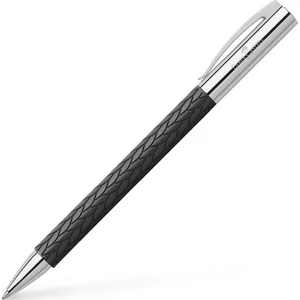 Faber-Castell golyóstoll Ambition 3D "levelek csavar mechanikával B (fekete tollbetétt