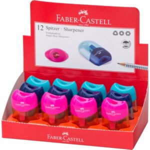 Faber-Castell hegyező 1lyukú tartályos trendi színek prémium minőségű termék 183515