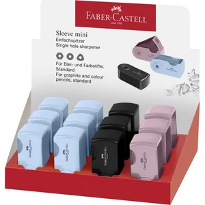 Faber-Castell hegyező SLEEVE mini Harmónia színek 2024 (égkék fekete,rózsa árnyékok)