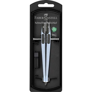 Faber-Castell körző készlet gyorsállítóval GRIP égkék 2024