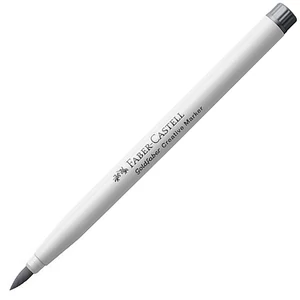 Faber-Castell Kreatív filctoll ecsethegy / ezüst (551)
