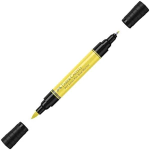 Faber-Castell művész filctoll Ag-Kétvégű Pitt 104 Világossárga