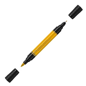 Faber-Castell művész filctoll Ag-Kétvégű Pitt 109 Sötét Krómsárga