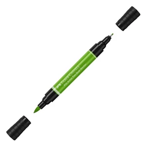 Faber-Castell művész filctoll Ag-Kétvégű Pitt 112 Levélzöld