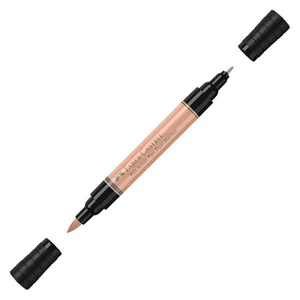 Faber-Castell művész filctoll Ag-Kétvégű Pitt 132 Bézsvörös