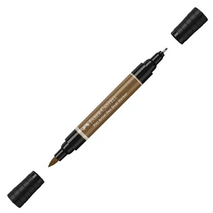 Faber-Castell művész filctoll Ag-Kétvégű Pitt 180 Nyers Umbra