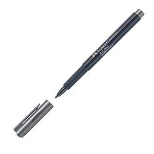 Faber-Castell művész filctoll AG Pitt Metallic szürke (275) aszfalt cowboy