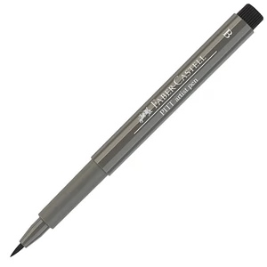 Faber-Castell művész filctoll Pitt tintás -B- meleg középszürke AG-Pitt 167473