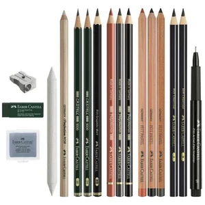 Faber-Castell művészceruza  "D 15db/szett