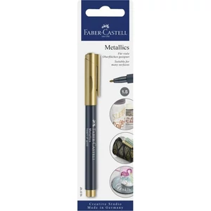 Faber-Castell művészfilc 1,5mm Creativ Studio Metál arany 160797
