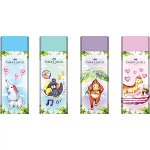 Faber-Castell Radír PVC-free FC-Radír VIDÁM DZSUNGEL prémium minőségű termék 188739