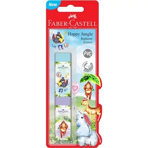Faber-Castell Radír PVC-free FC-Radír 2db-os VIDÁM DZSUNGEL prémium minőségű termék 188737