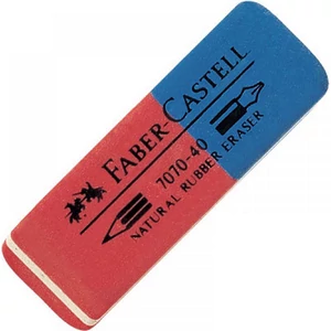 Faber-Castell radír Kaucsuk Radír Kék/Piros prémium minőségű termék 7070-40