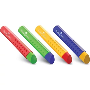 Faber-Castell radír Grip háromszögletű színes tokos PVC ment prémium minőségű termék 182334